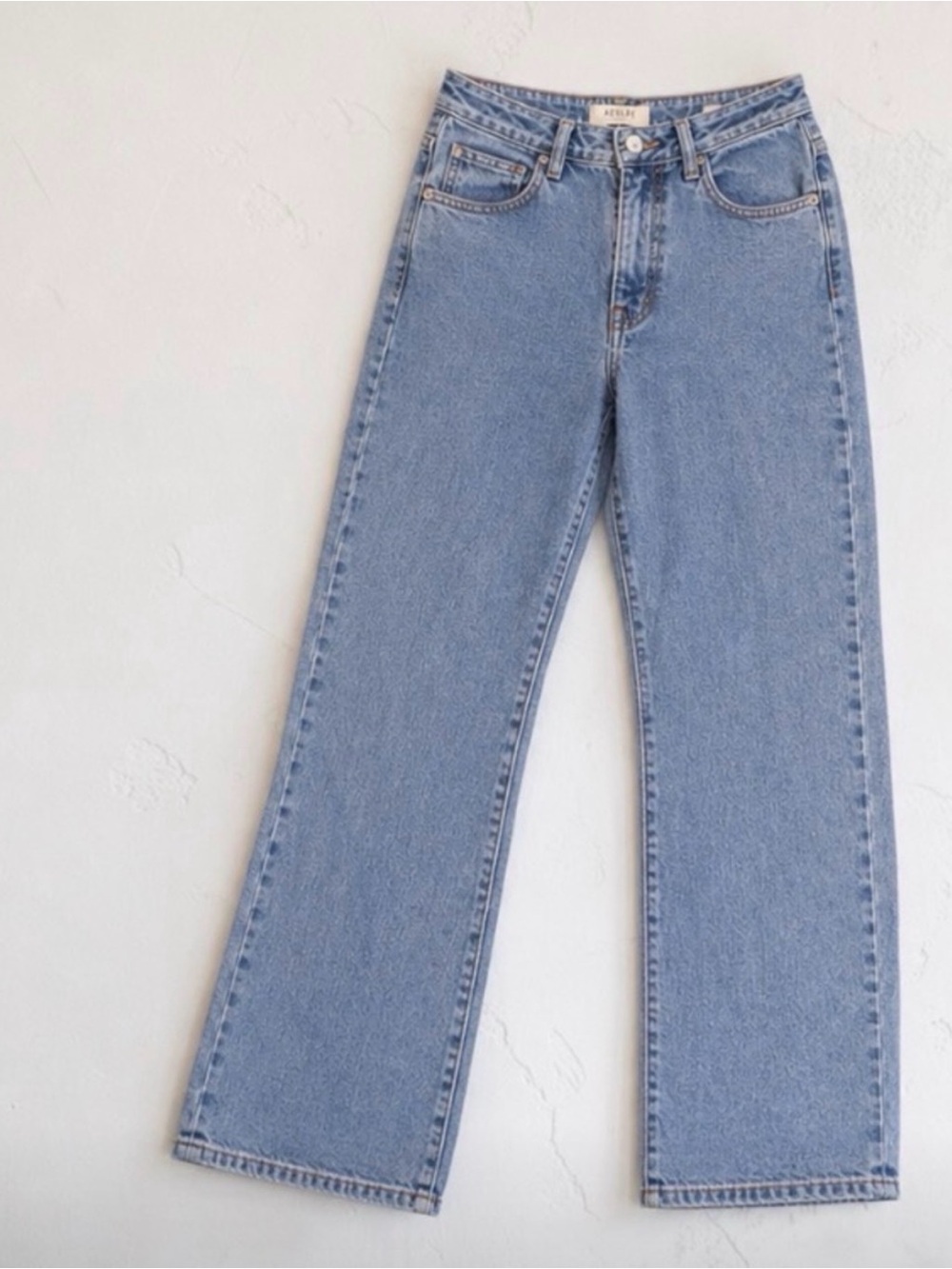 PacSun Medium Wash Straight Leg Mom Jeans Size 29